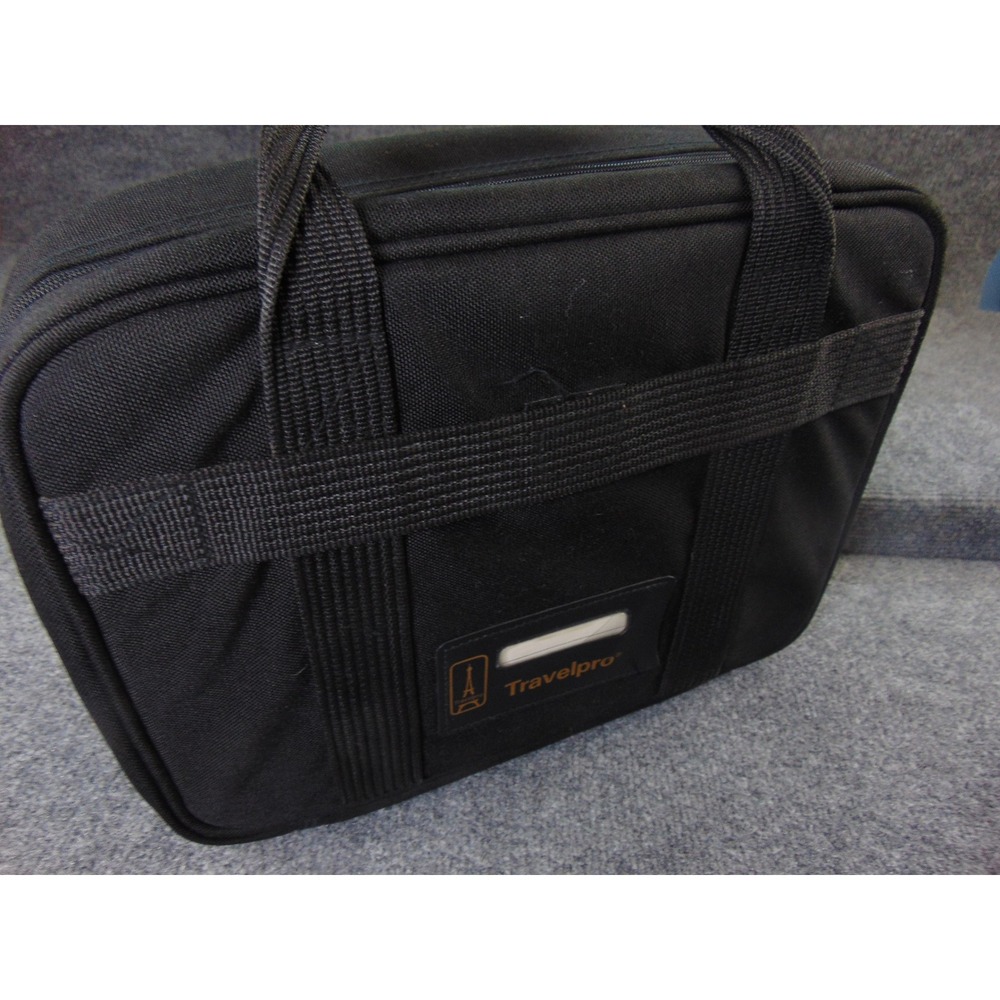 Travelpro Attachables Mens B4 Black Solid Organizer Briefcase Work‎ Travel Bag